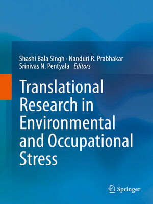 cover image of Translational Research in Environmental and Occupational Stress